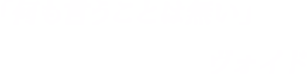 「何も言うことは無い」-ヴォイド